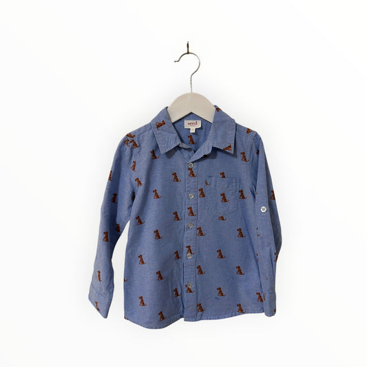 Seed Heritage - Dog Print L/S Shirt (5)