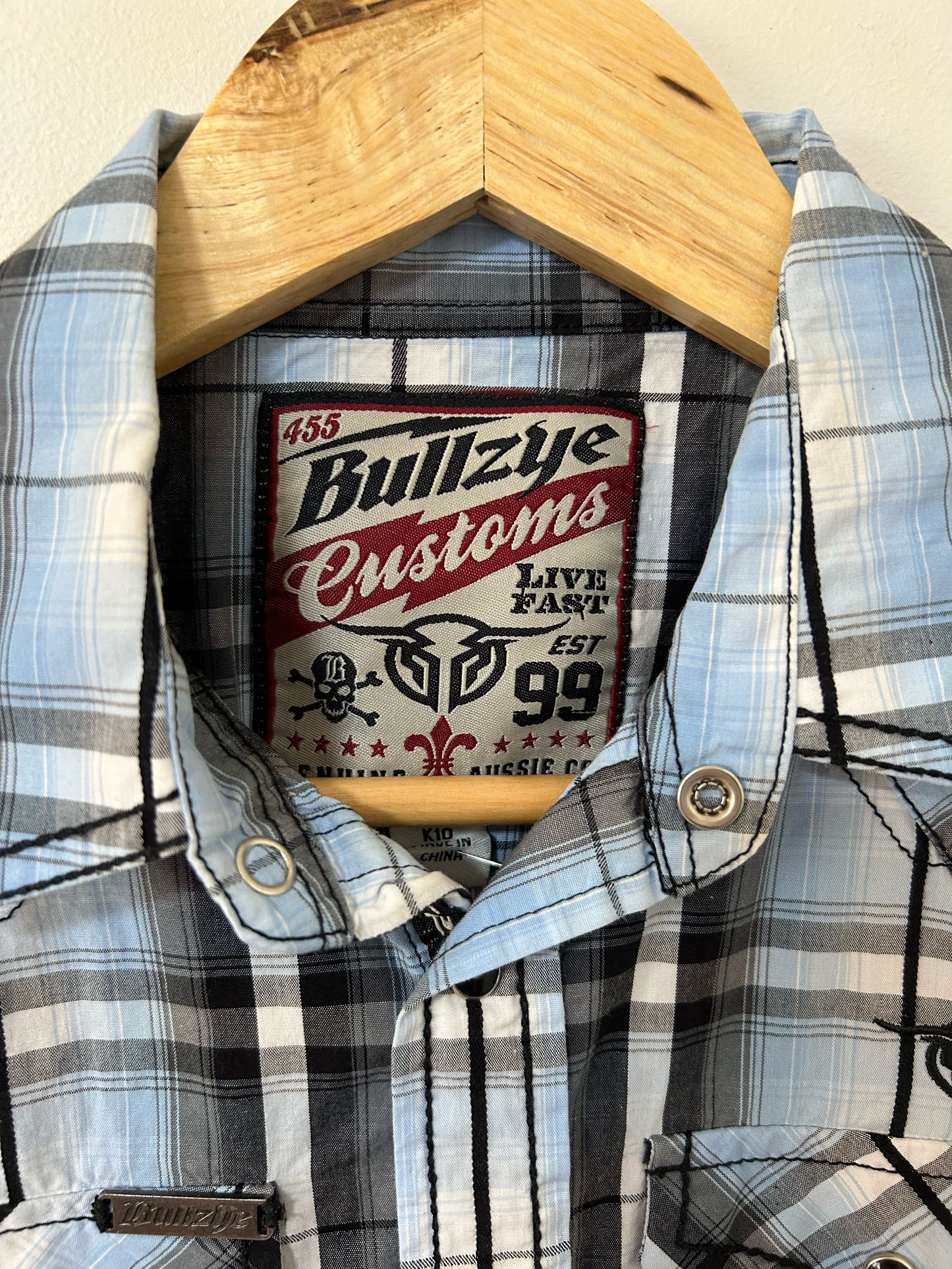Bullzeye - Pearl Snap Shirt (K10)
