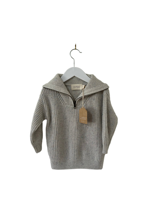 The Rest - Organic Cotton Collared Jumper (1)