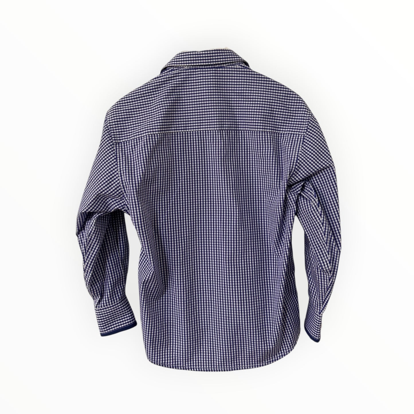 Korango - Blue Check L/S Shirt (4)