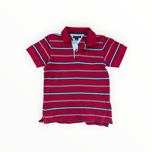 Tommy Hilfiger - Red Stripe Polo (6)