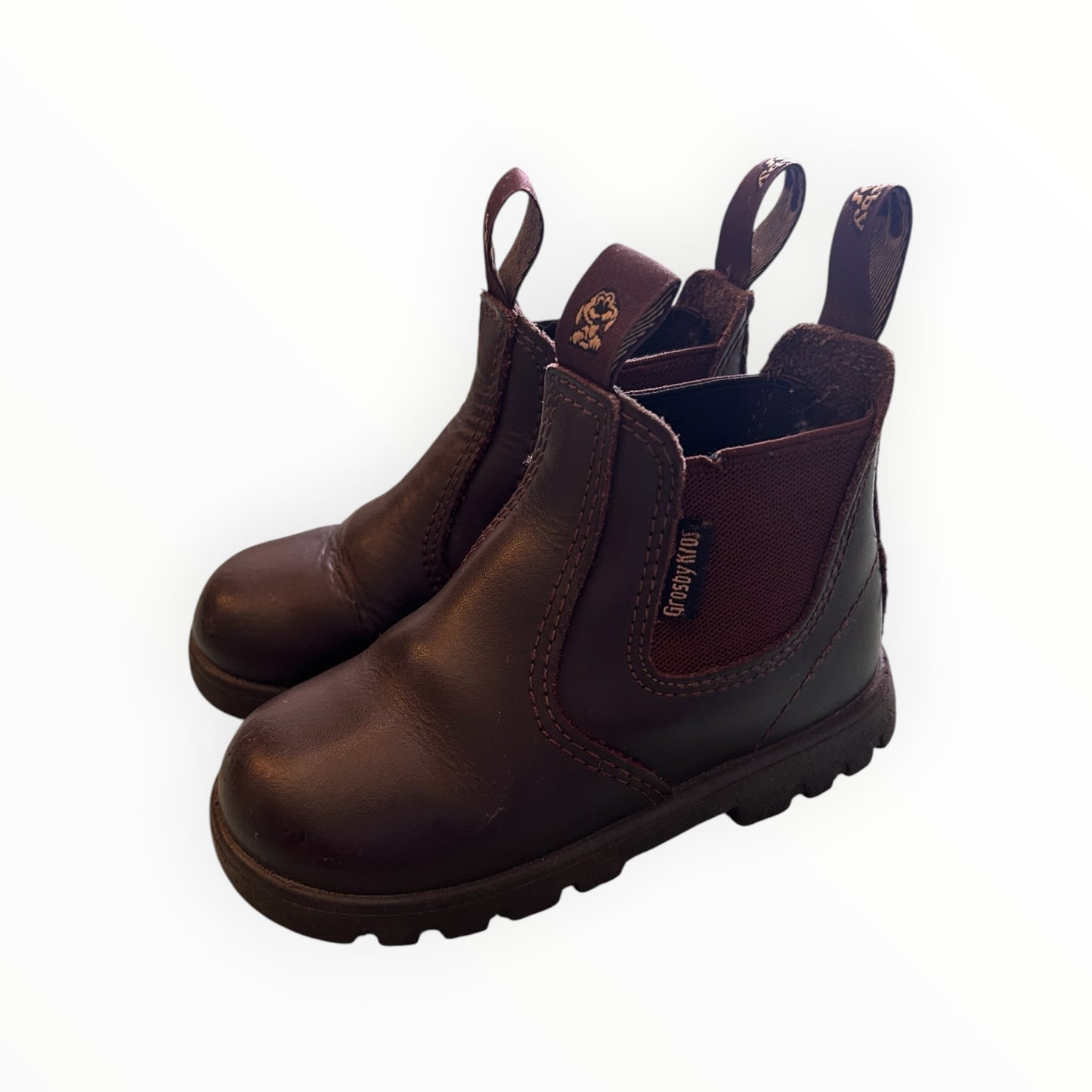 Grosby - Brown Leather Boots (6UK)