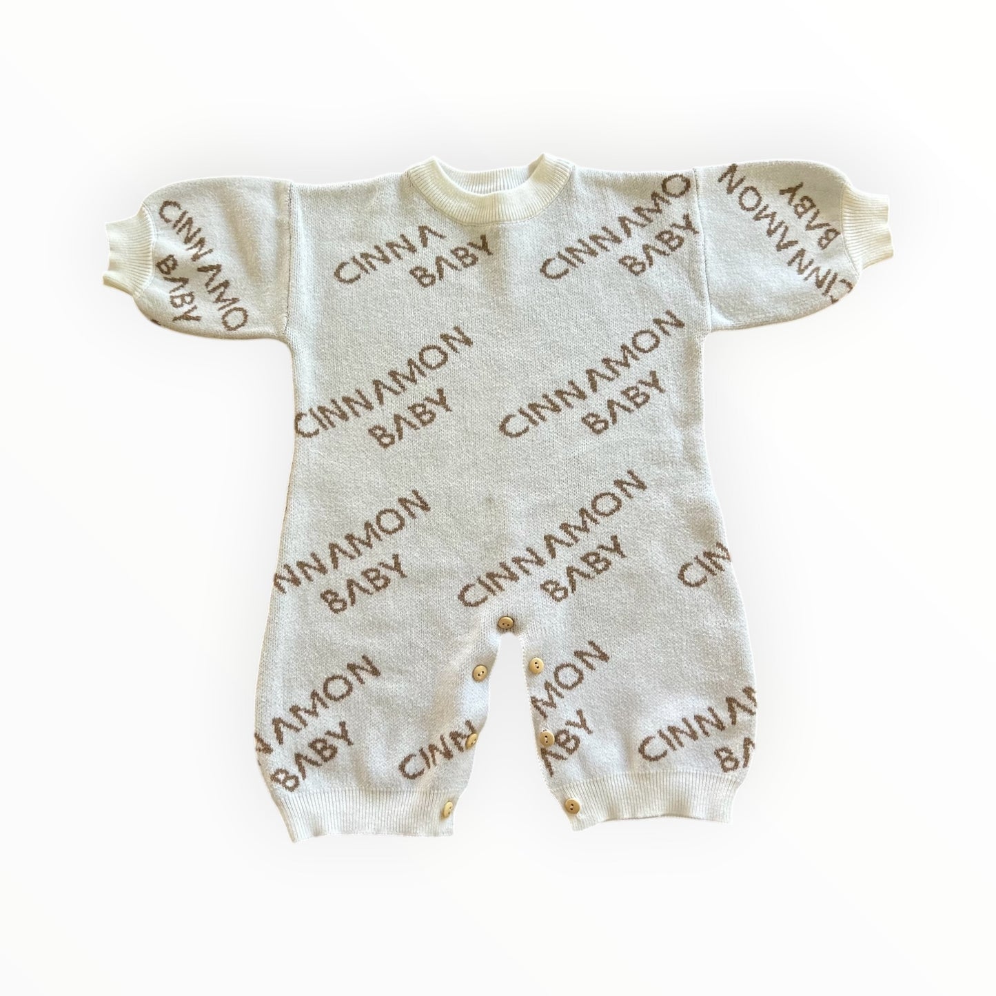 Cinnamon Baby - Branded Romper (NB/Oversized)