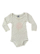 Petit Bateau - Heart Bodysuit (12M)