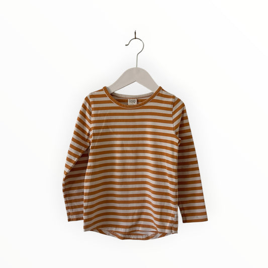 Nature Baby - L/S Organic Cotton Yellow Stripe Shirt (4)