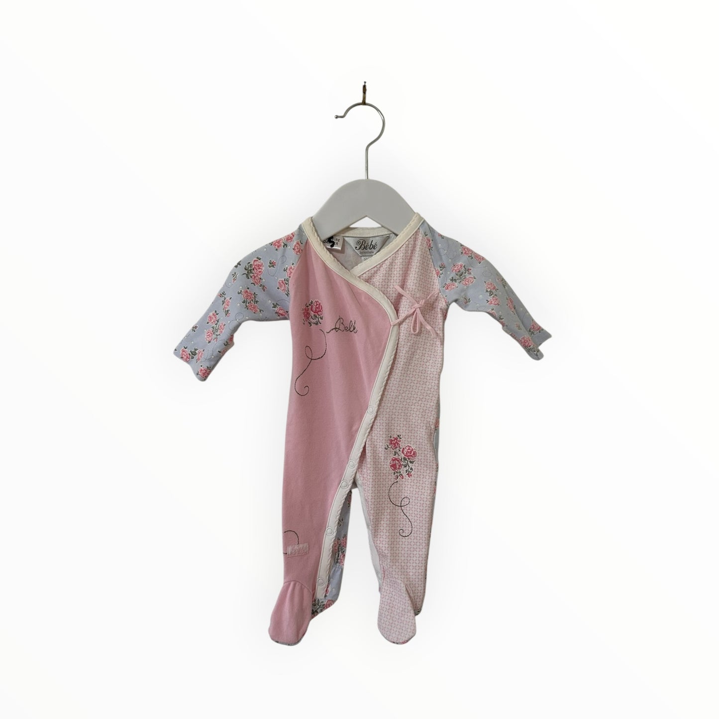 Bebe by Minihaha - Floral Tie Suit (0000)