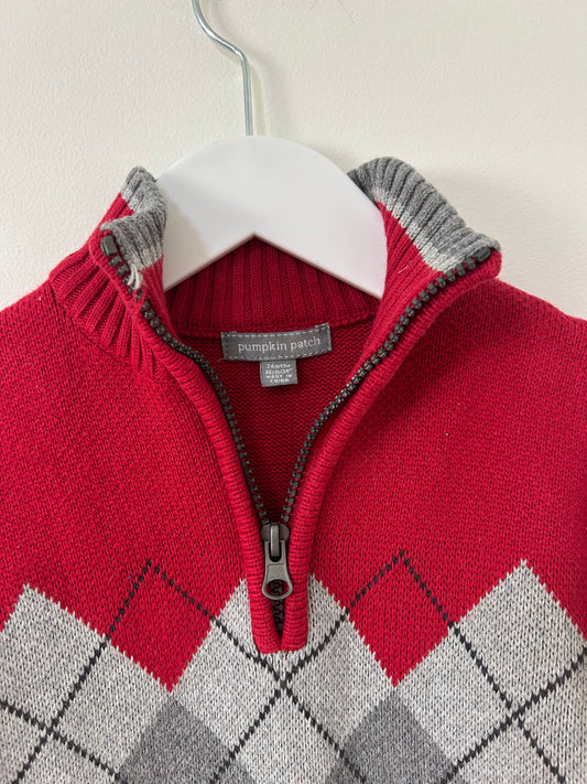 Pumpkin Patch - Zip Jumper (24M)