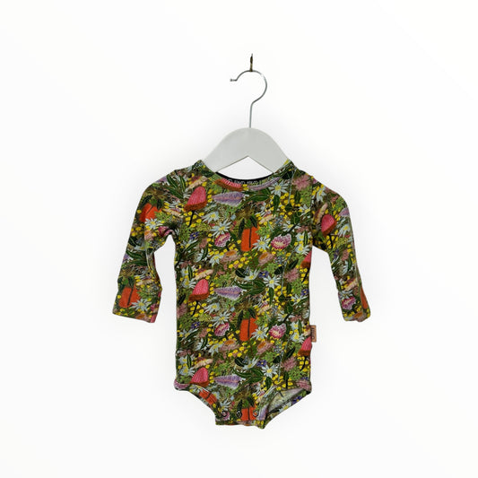 Kip & Co - Floral Bodysuit (3-6M)