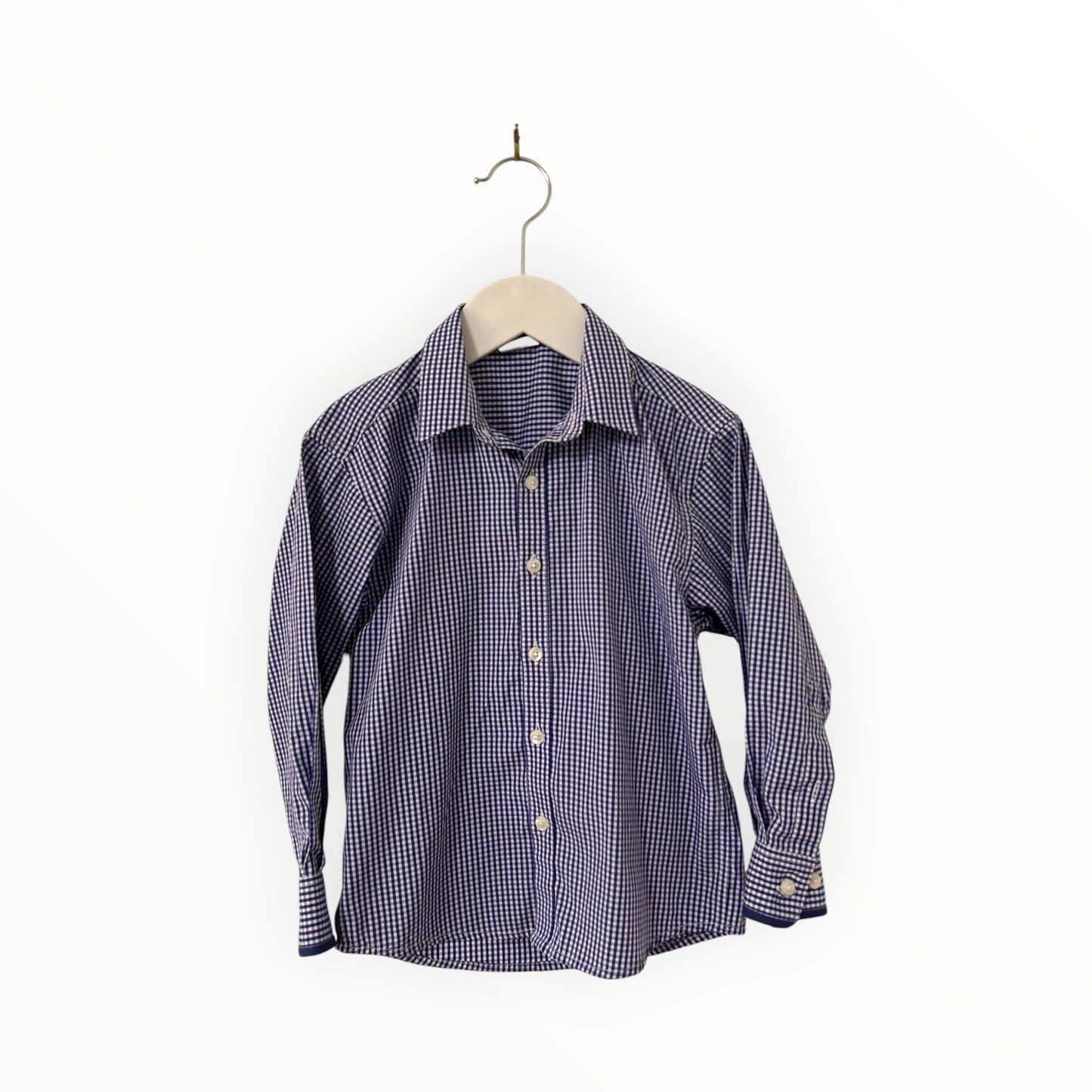 Korango - Blue Check L/S Shirt (4)