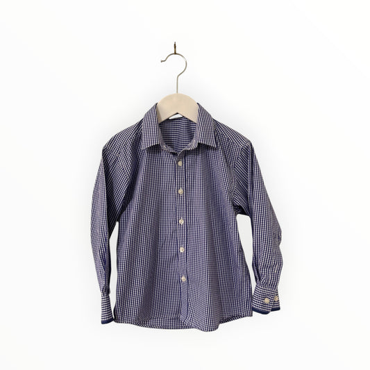 Korango - Blue Check L/S Shirt (4)