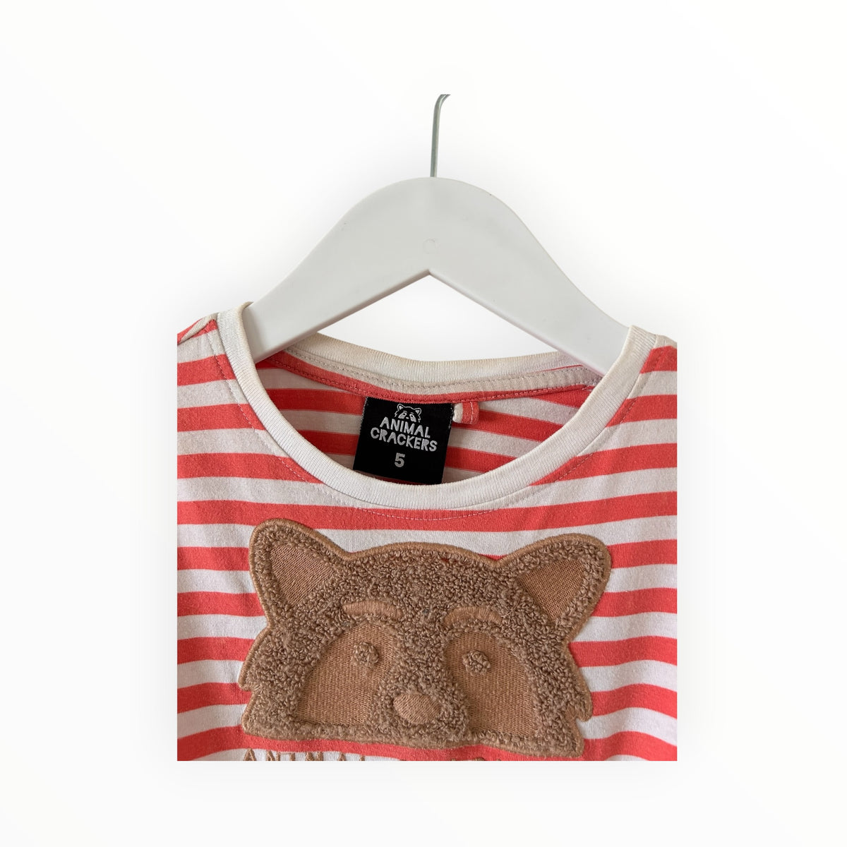 Animal Crackers - Orange Stripe Shirt (5)