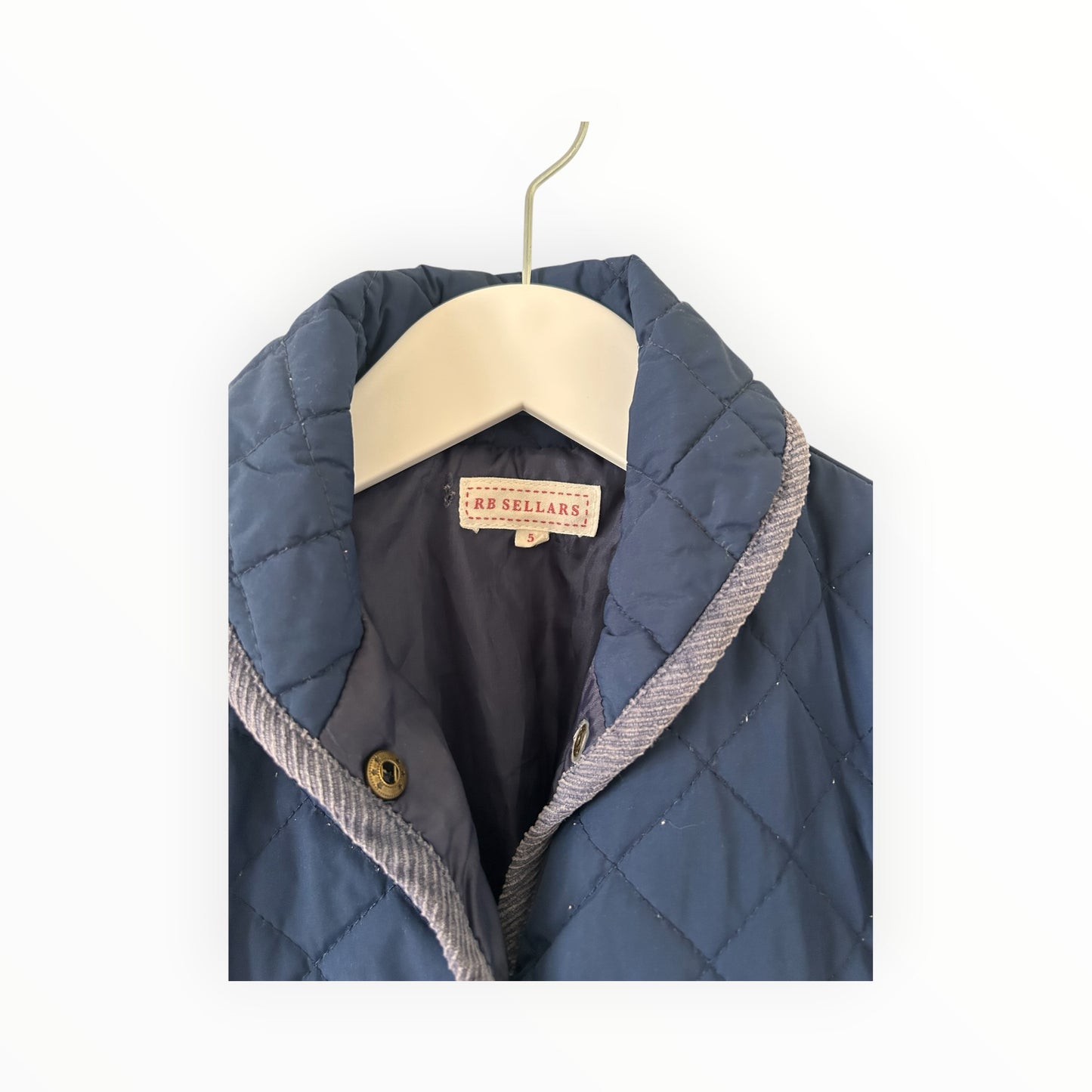 RB Sellars - Navy Padded Coat (5)
