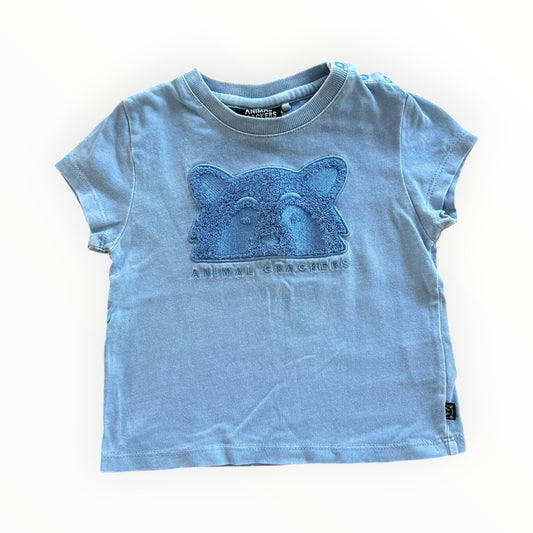 Animal Crackers - Blue Tee (6-12M)