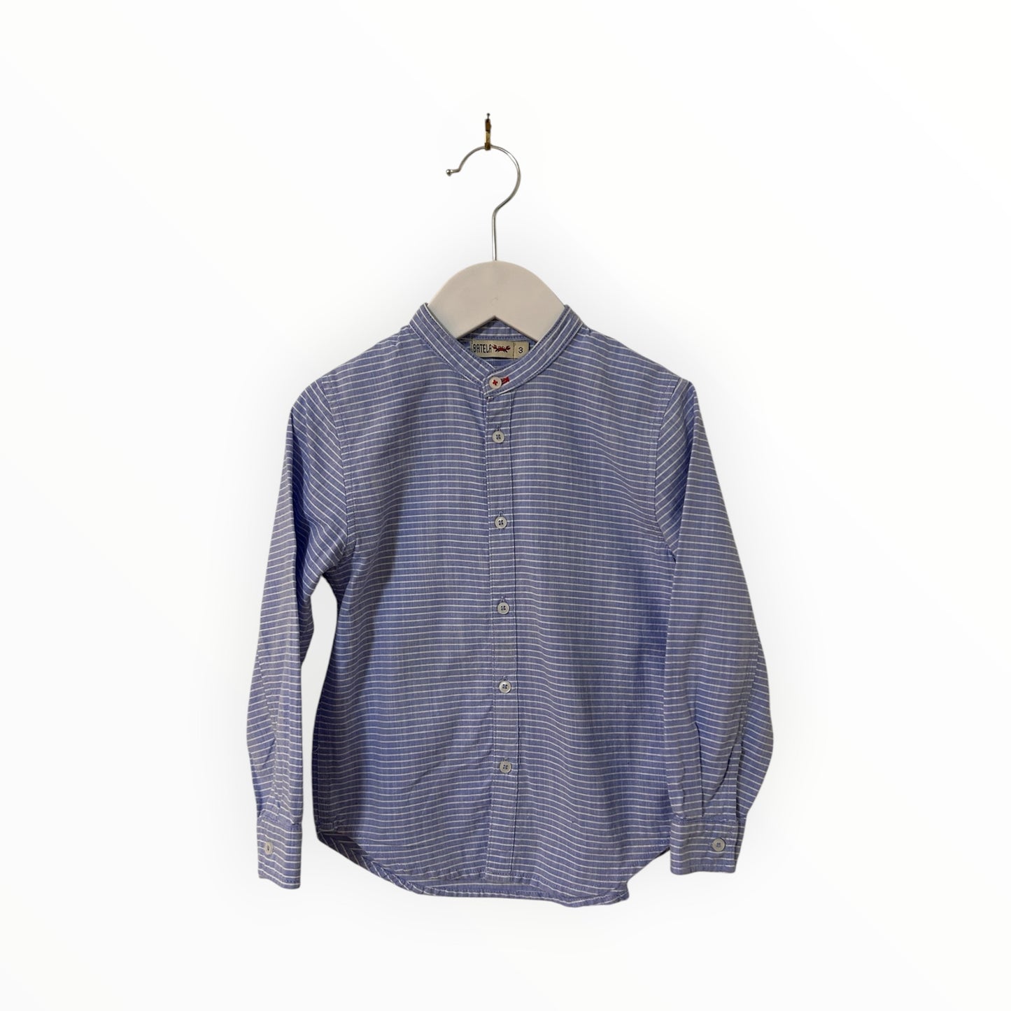 Battle - Blue Pinstripe Shirt (3)