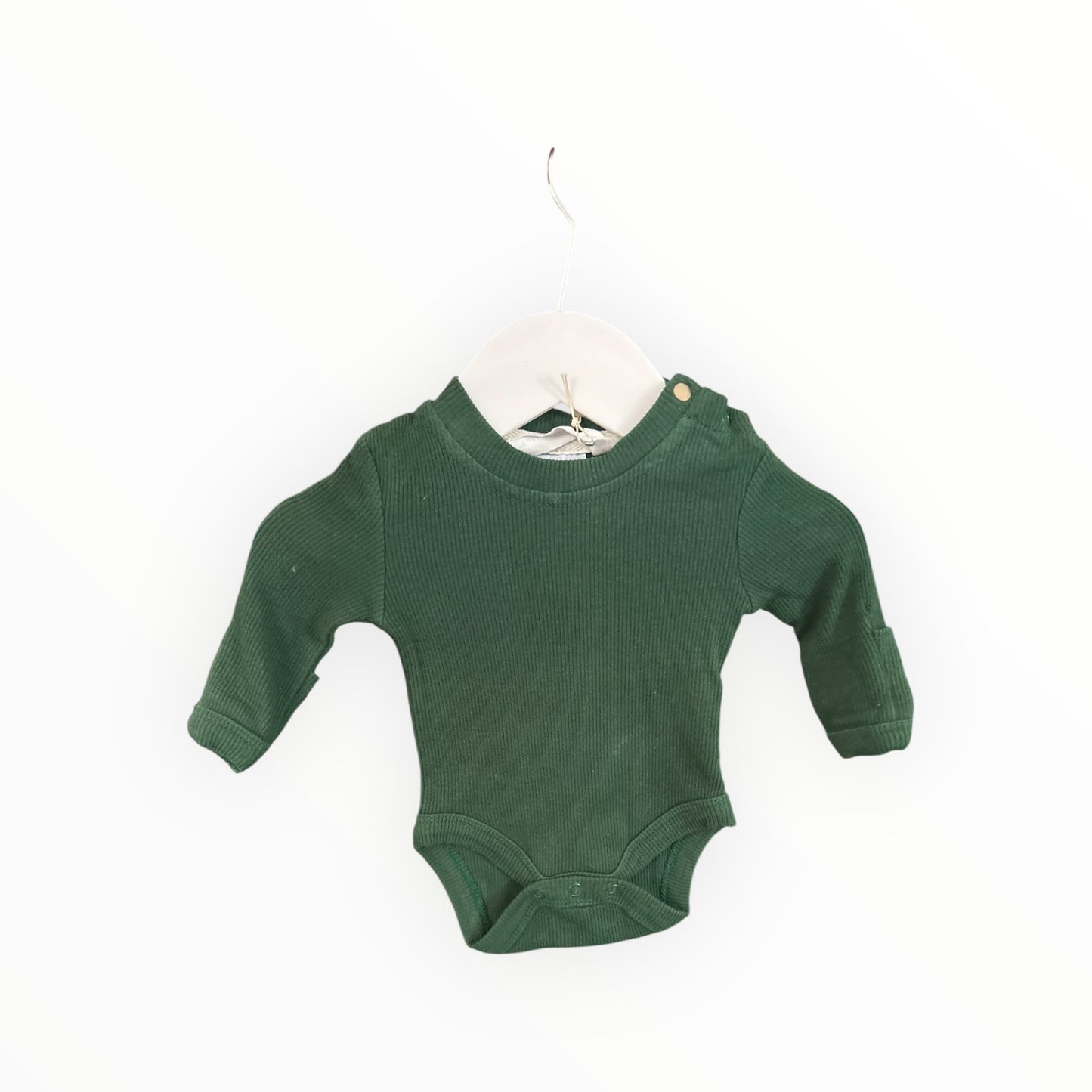 Susukoshi - Organic Cotton Green Bodysuit (NB)