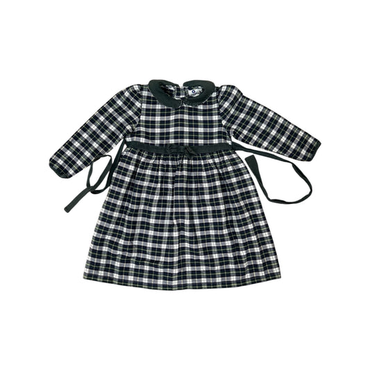 Vintage Q For Kids - Green Tartan Dress (4)