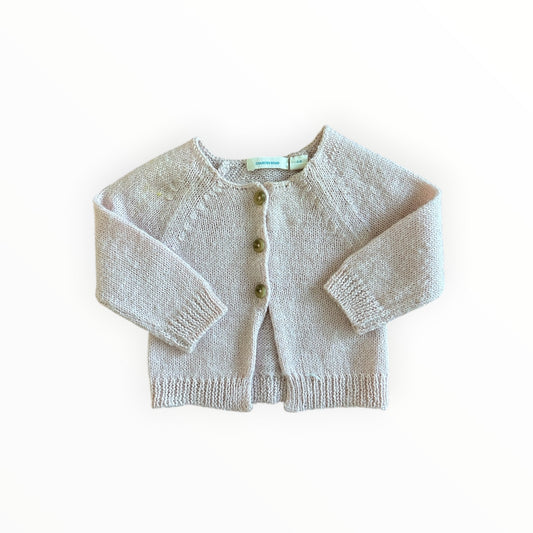 Country Road - Pink Wool Blend Cardi (3-6M)