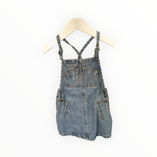 NEXT - Denim Pinafore (1.5-2Y)