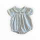 Kennedy The Label - White Linen Romper (6M)