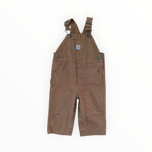 Carhartt - Tan Cotton Overalls (12M)