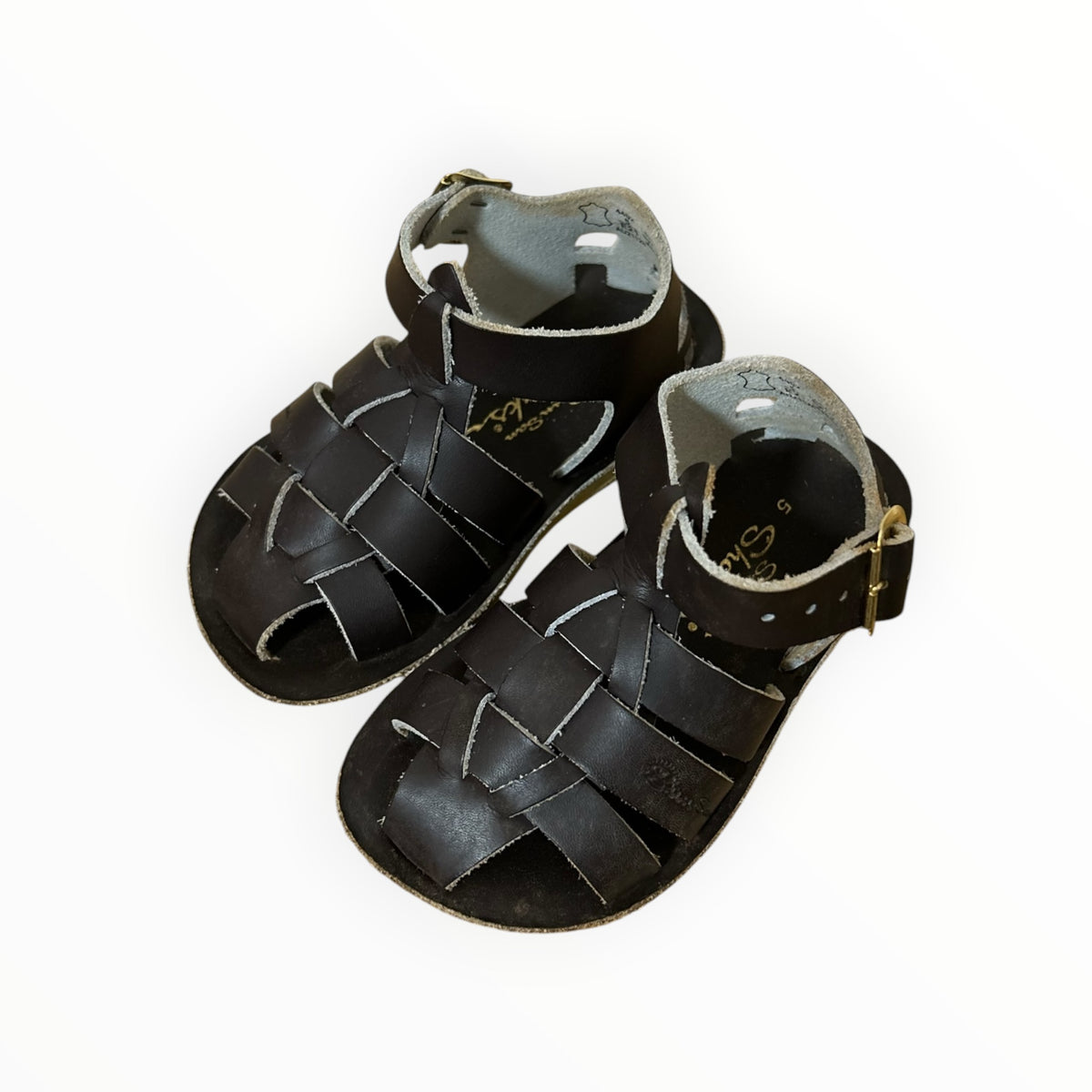 Salt Water - Shark Brown Sandals (5)