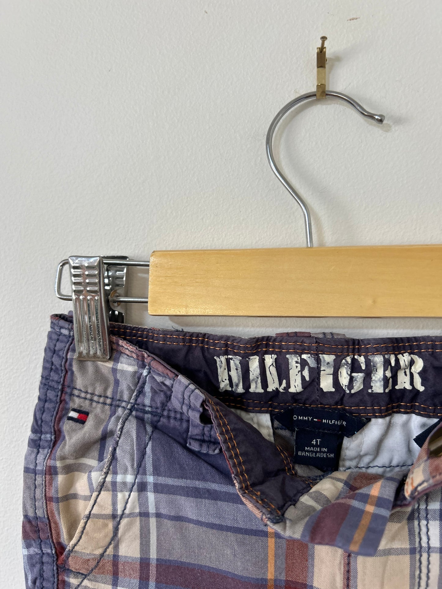 Tommy Hilfiger - Check Shorts (4T)