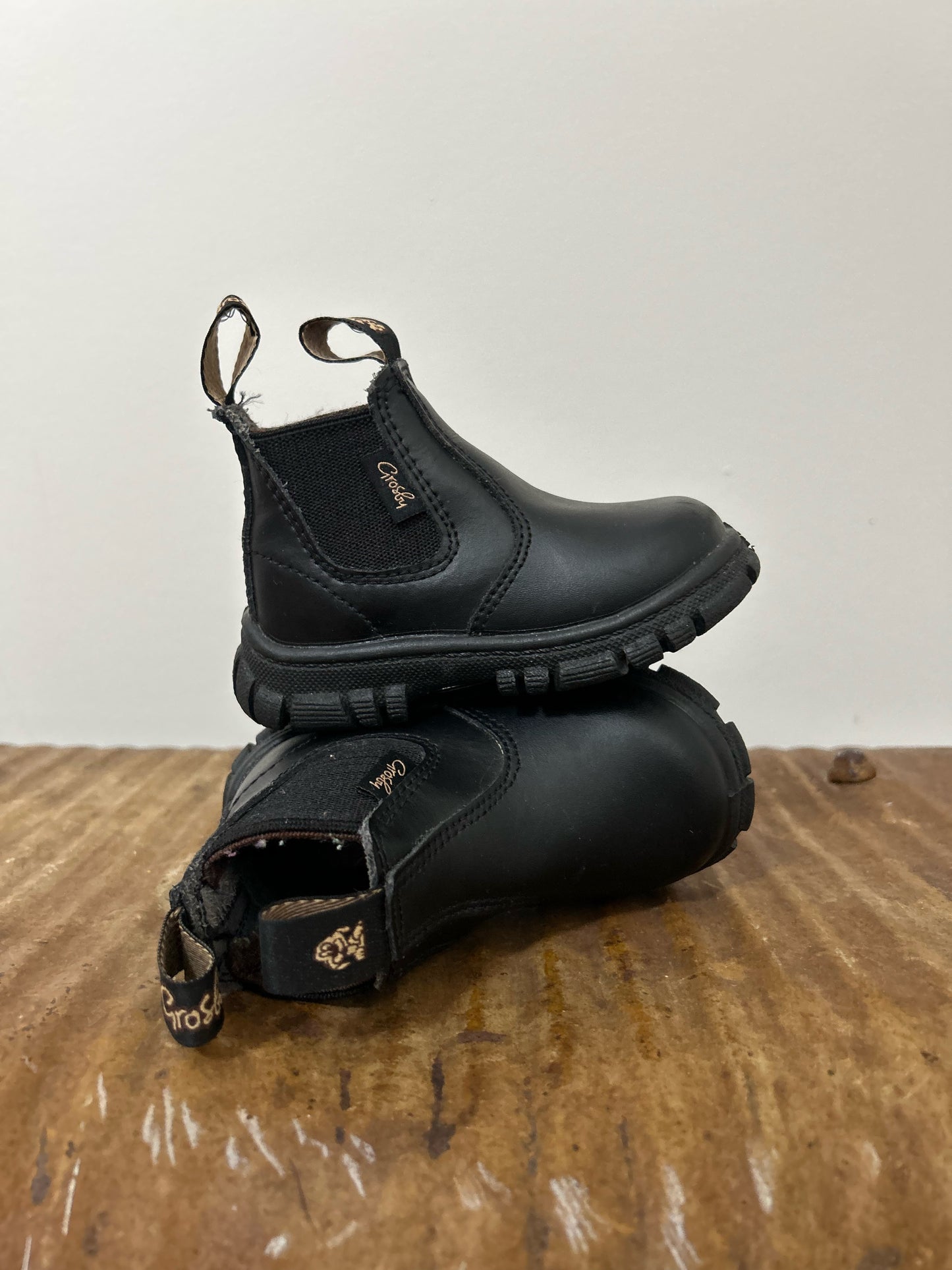 Grosby - Black Boots (4UK)