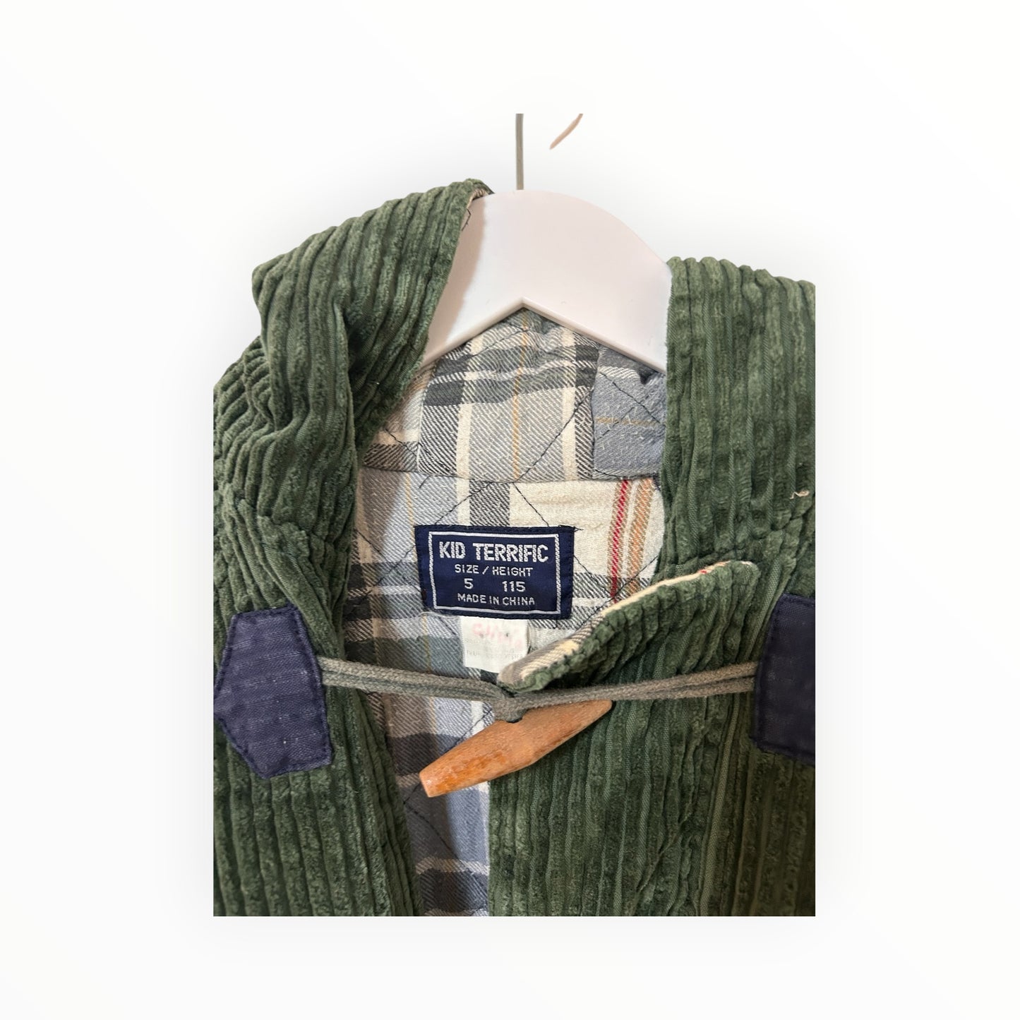 Kid Terrific - Padded Green Coat  (5)