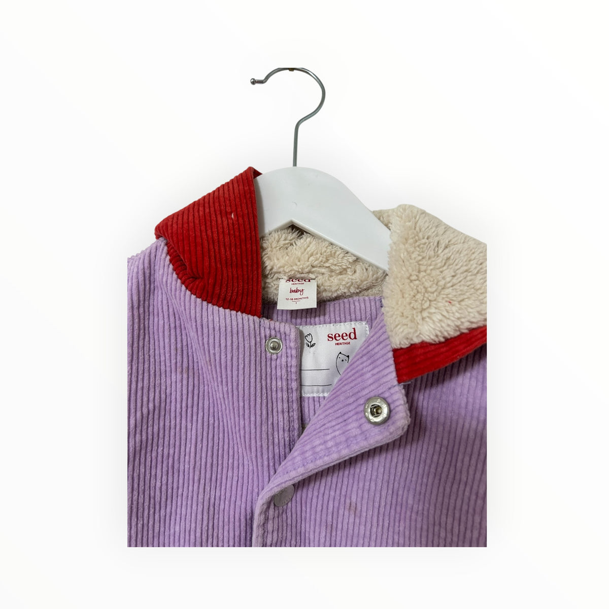 Seed Heritage - Colourblock Cord Jacket (1)