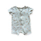 Bebe White Label - Organic Cotton Floral Onesie (0-3M)