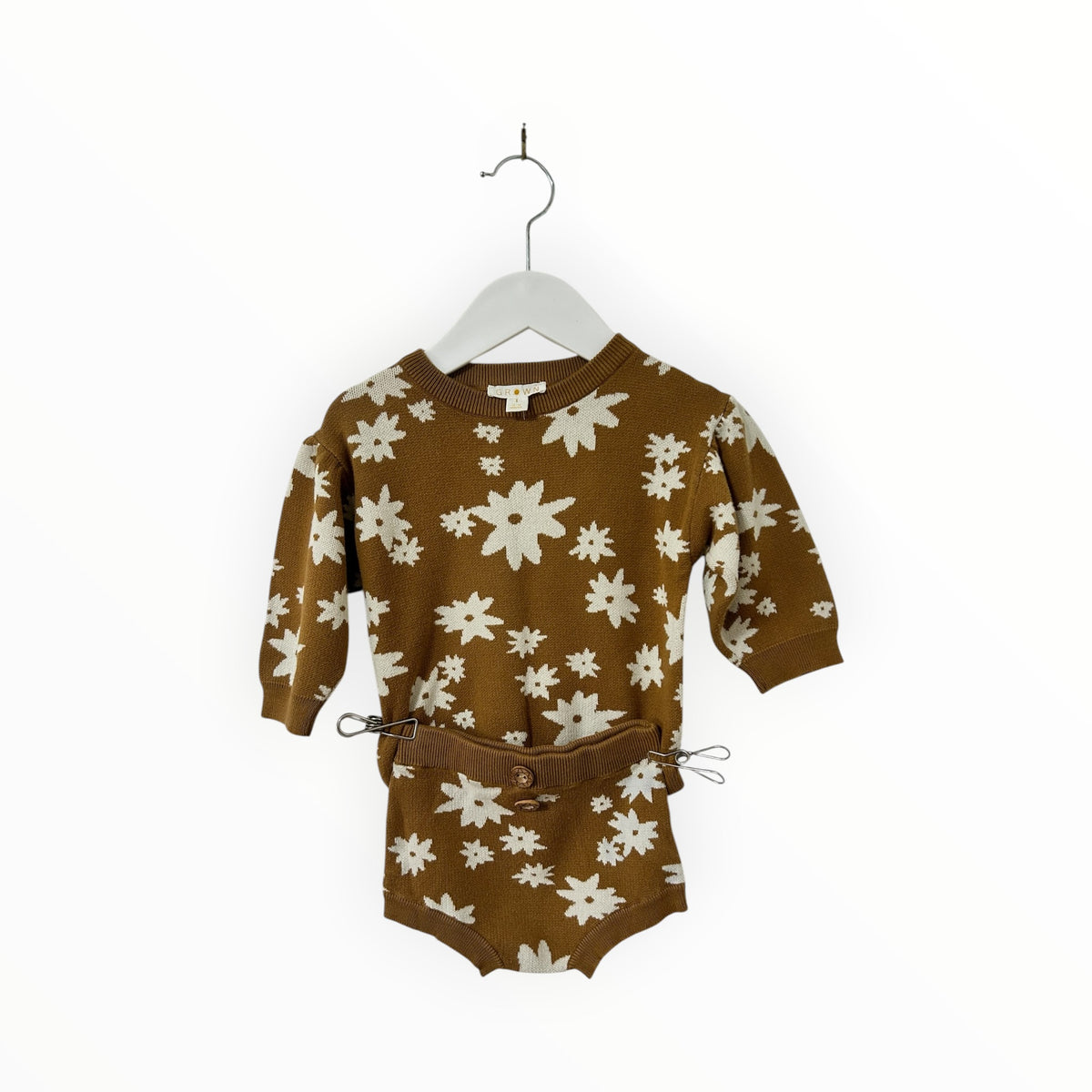 Grown - Floral Knit Set (1)