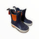 Penny Scallan - Navy/Orange Gum Boots (19)