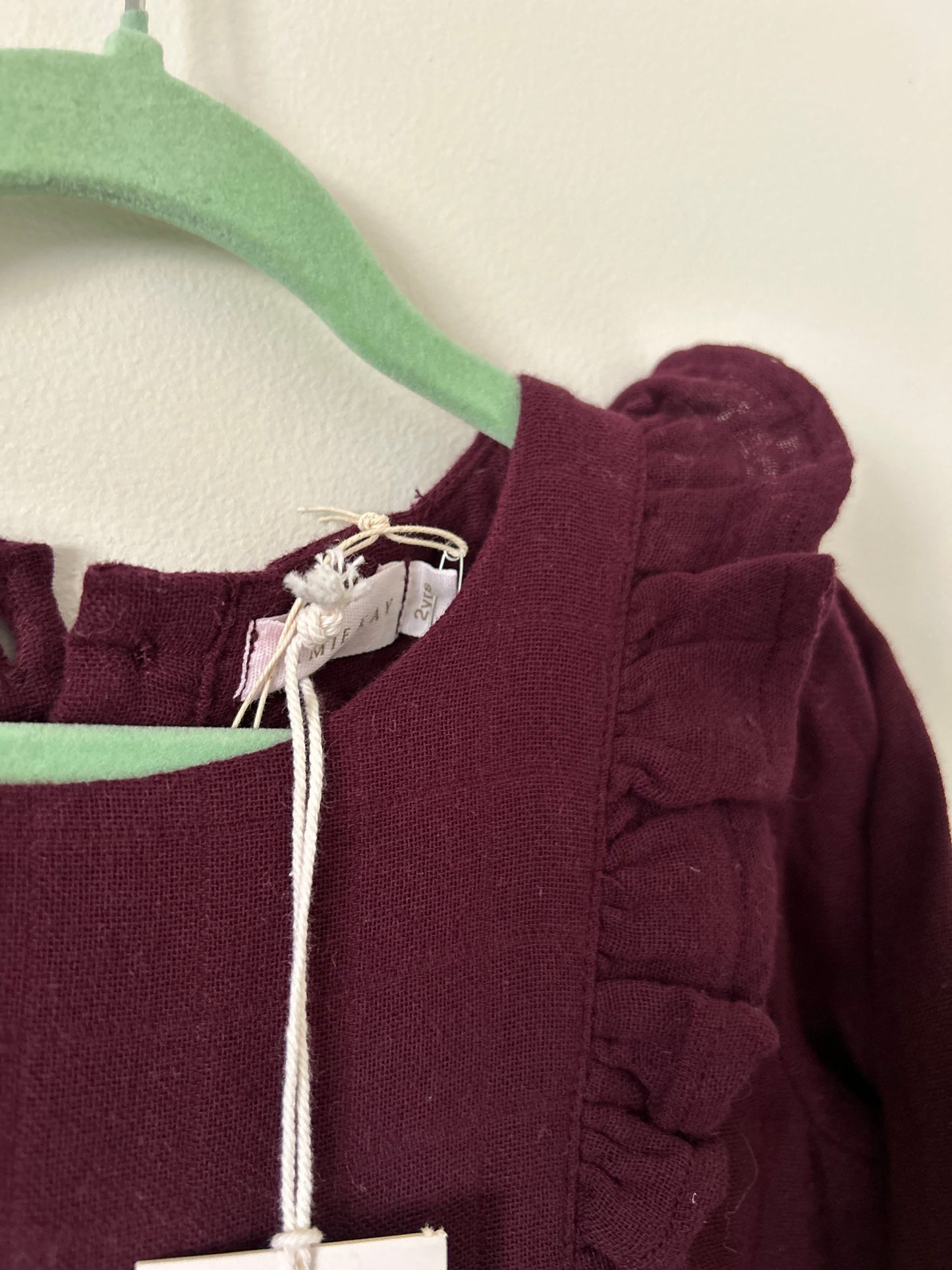 Jamie Kay - Plum Muslin Dress (2)