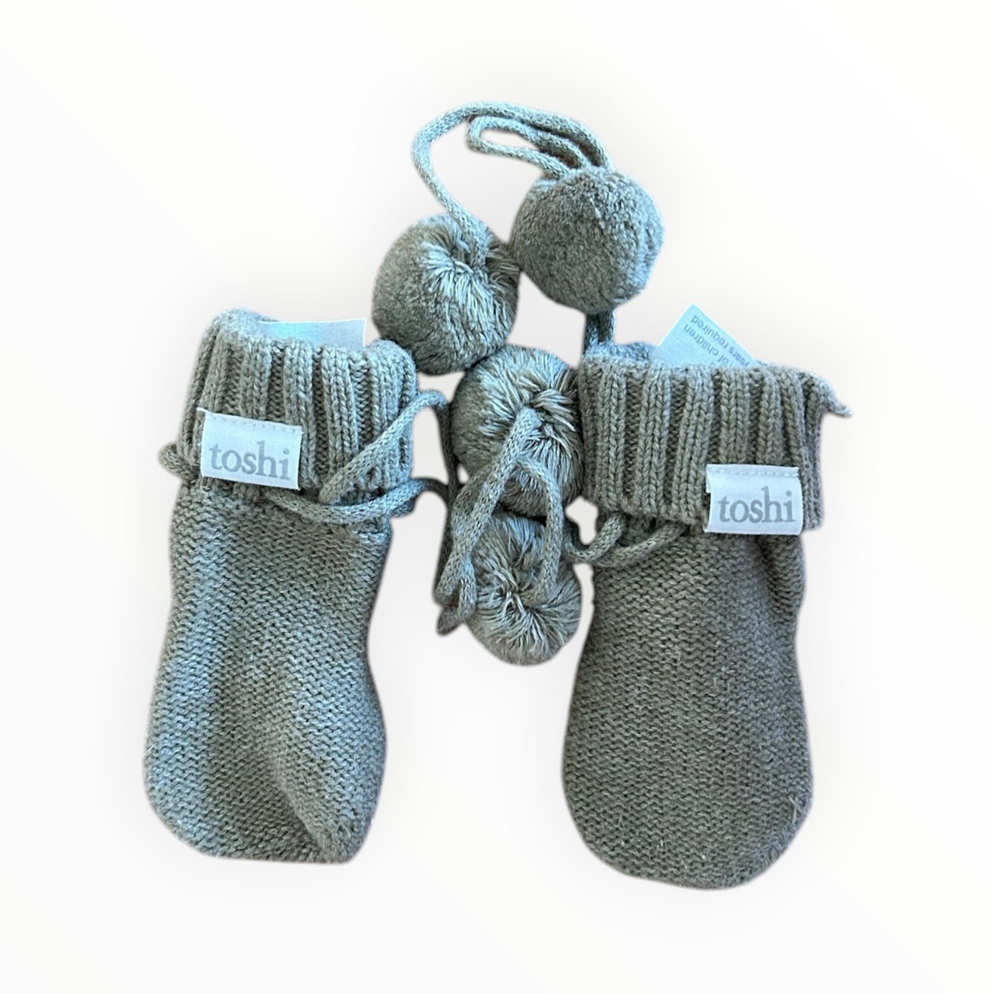 Toshi - Organic Cotton Booties (000)