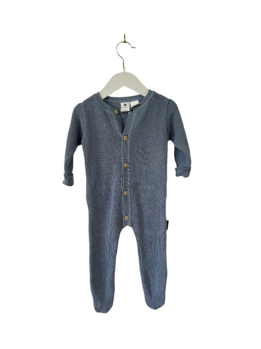 Korango - Blue Knitted Suit (3-6)
