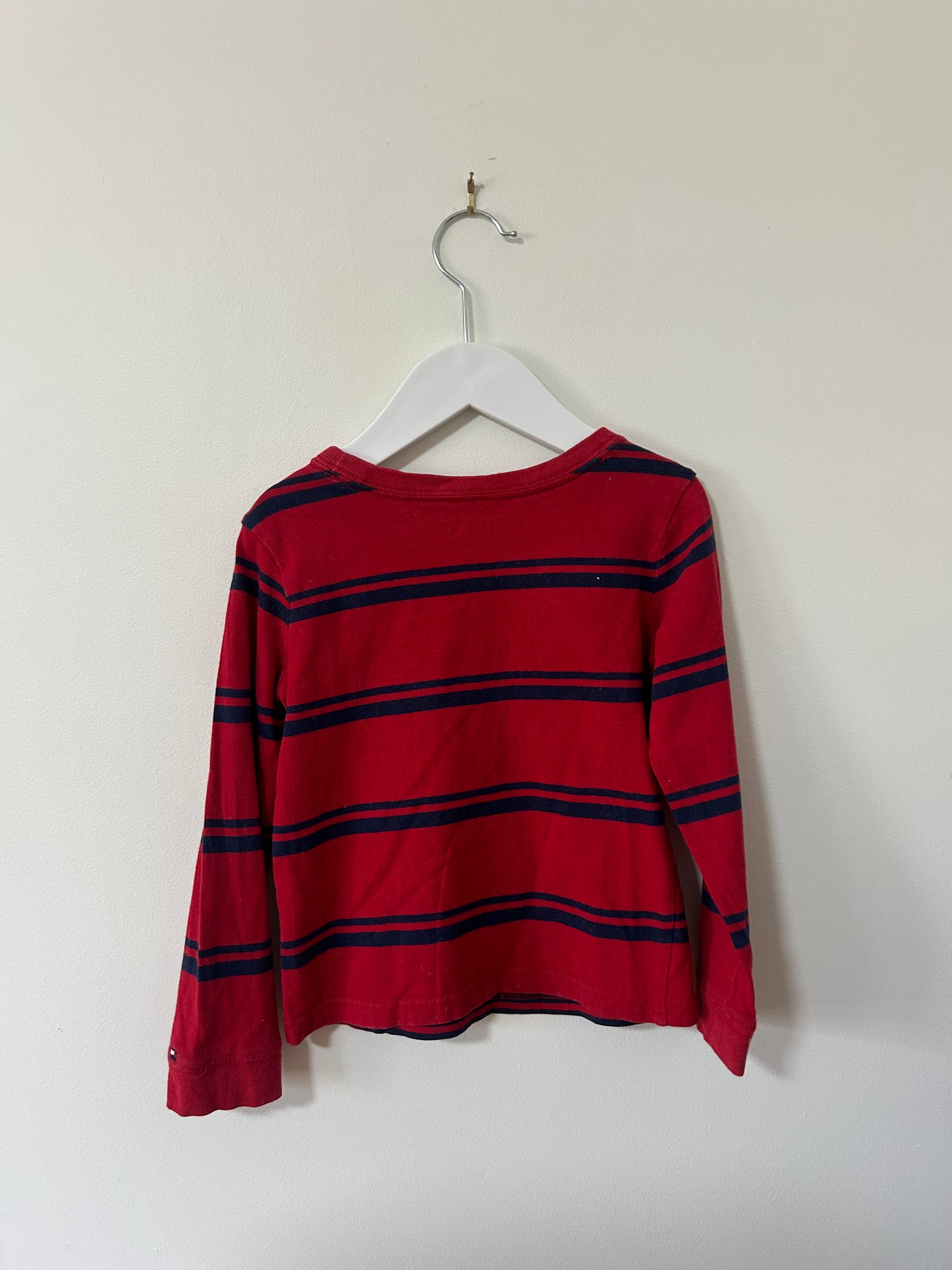 Tommy Hilfiger - Red Stripe Shirt (3T)