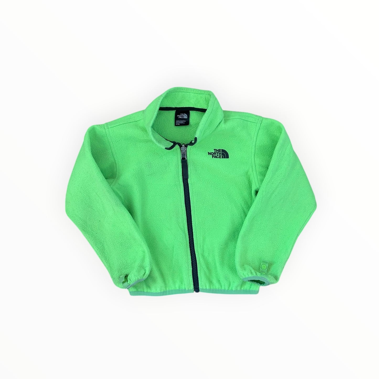 The North Face - Fluro Green Zip Jumper (3)