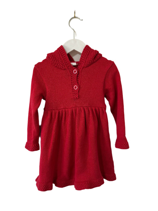 Korango - Little Red Knit Dress (2)