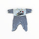 Little Loves - Vintage Train Onesie (000)