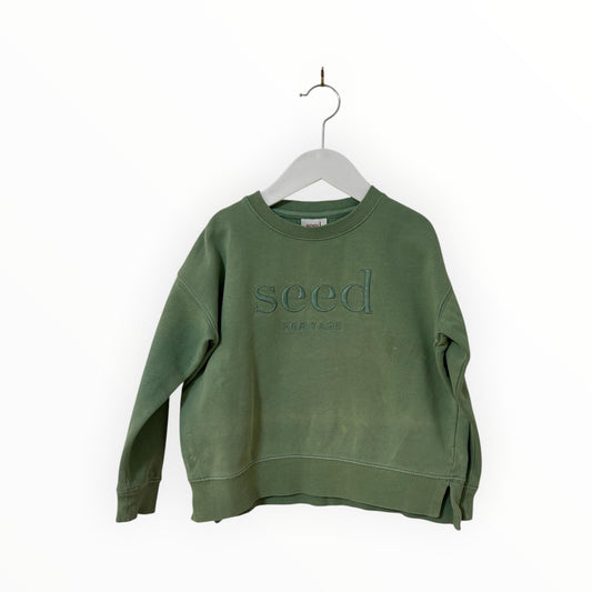 Seed Heritage - Logo Green Jumper (5)