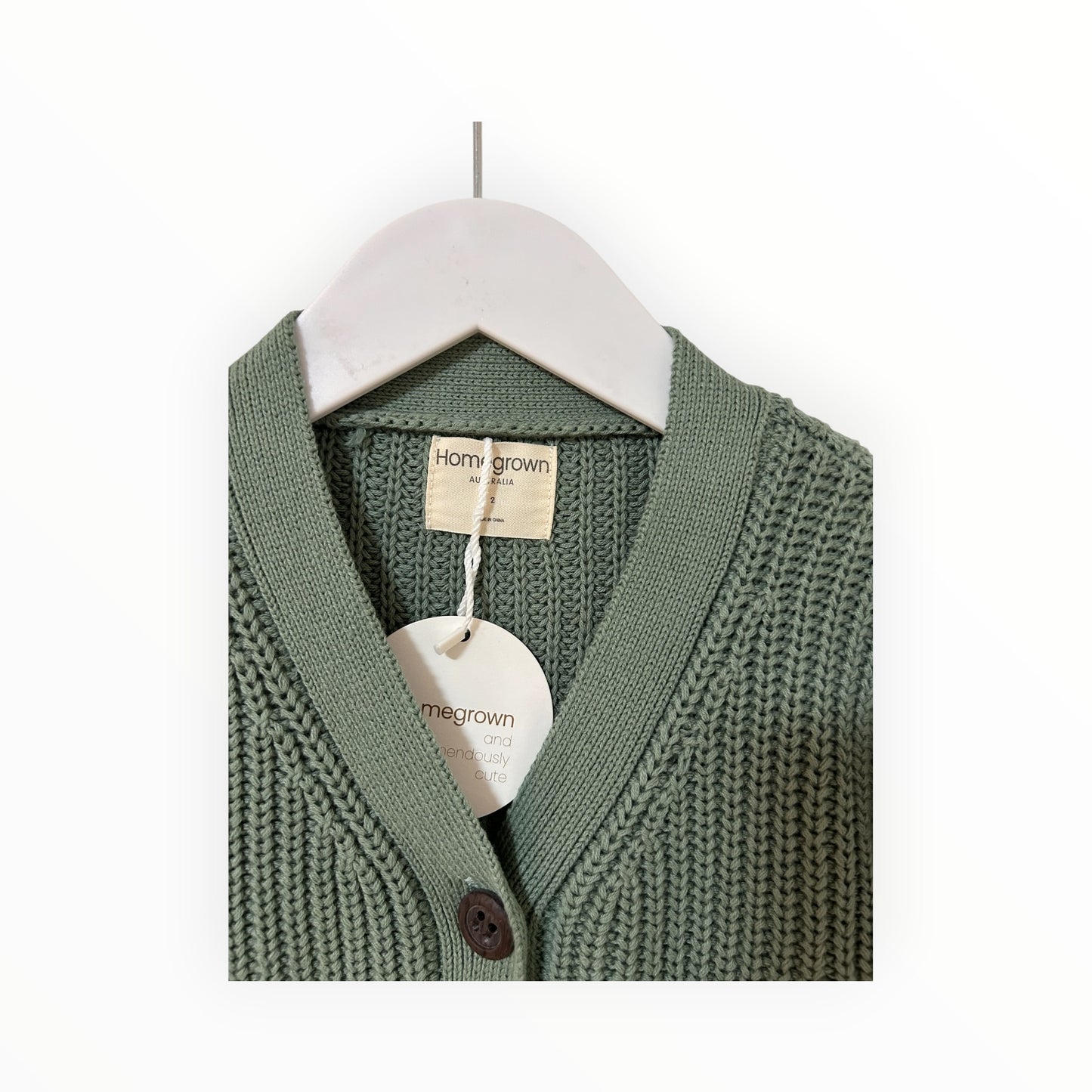Homegrown - Sage Cardigan BNWT (2)