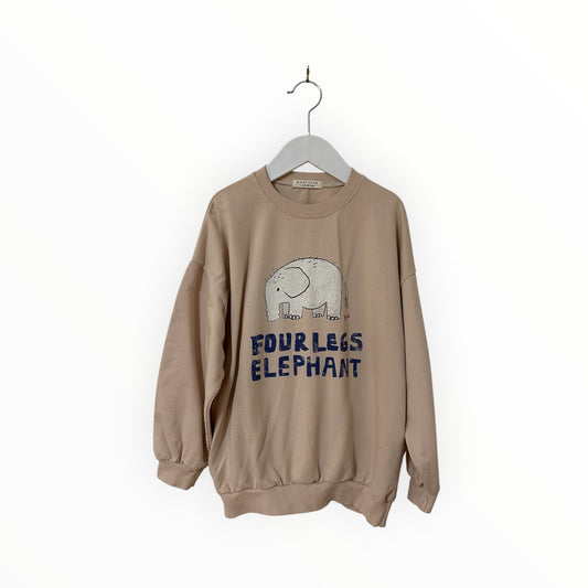 Boneoune - Elephant Logo Oversized Jumper (5-6)