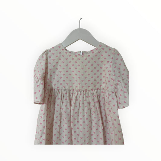 Handmade by Bungalow CWA - Love Heart Dress (3-4)