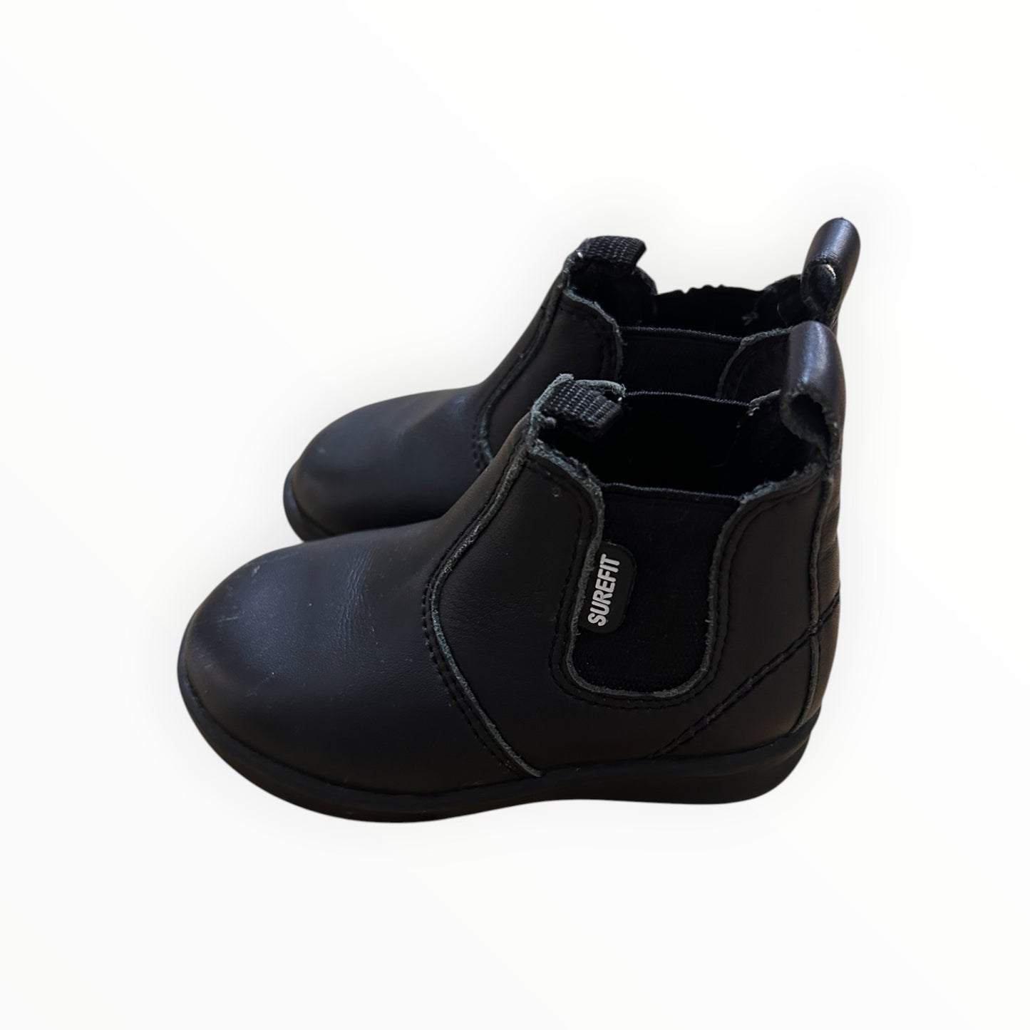 Surefit - Black Leather Boots (6)