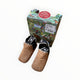 Thomas Cook - Leather Hide Booties (7-12M)